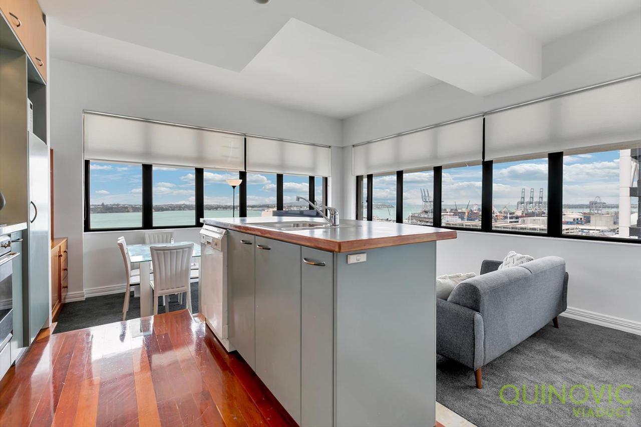 Qv Water View Britomart Apartment With Wifi -557 오클랜드 외부 사진